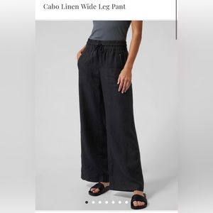 Worn 5-6 times athleta linen pants size 12 p